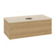 V&B Waschtischunterschrank ohne Frontstruktur, mit Beleuchtung Antao 100x36x50cm, WBP-farbe botti., honey oak-3