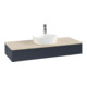 V&B Waschtischunterschrank ohne Frontstruktur, mit Beleuchtung Antao 120x19x50cm, HL, WBP botti., md b m Lac-1