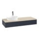 V&B Waschtischunterschrank ohne Frontstruktur, mit Beleuchtung Antao 120x19x50cm, HL, WBP botti., md b m Lac-4