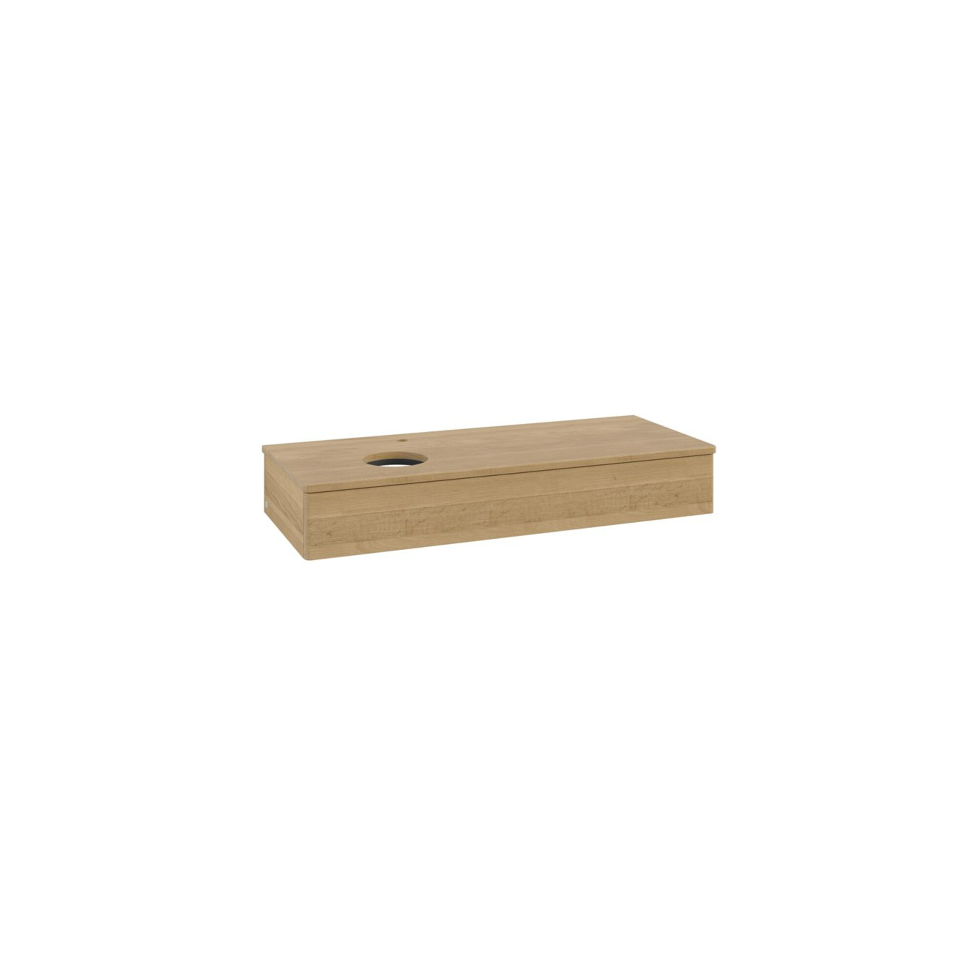 V&B Waschtischunterschrank ohne Frontstruktur, mit Beleuchtung Antao 120x19x50cm, HL, WBP hon. Oa, hon. Oa ; Villeroy & Boch