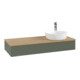 V&B Waschtischunterschrank ohne Frontstruktur, mit Beleuchtung Antao 120x19x50cm, HL, WBP hon. Oa, le g. m La-1