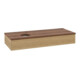 V&B Waschtischunterschrank ohne Frontstruktur, mit Beleuchtung Antao 120x19x50cm, HL, WBP w. wal, hon. Oa-1