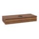 V&B Waschtischunterschrank ohne Frontstruktur, mit Beleuchtung Antao 120x19x50cm, HL, WBP w. wal, w. wal-1