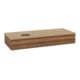V&B Waschtischunterschrank ohne Frontstruktur, mit Beleuchtung Antao 120x19x50cm, WBP-farbe hon. Oa, w. wal-1
