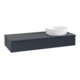 V&B Waschtischunterschrank ohne Frontstruktur, mit Beleuchtung Antao 120x19x50cm, WBP-farbe Lac, md bl. m Lac-1