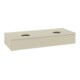 V&B Waschtischunterschrank ohne Frontstruktur, mit Beleuchtung Antao 120x19x50cm, WBP-farbe Lac, si Gr m Lac-1
