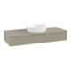 V&B Waschtischunterschrank ohne Frontstruktur, mit Beleuchtung Antao 120x19x50cm, WBP-farbe Lac, st. Gr m Lac-1