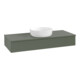 V&B Waschtischunterschrank ohne Frontstruktur, mit Beleuchtung Antao 120x19x50cm, WBP Lac, lea gre. m Lac-1