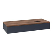 V&B Waschtischunterschrank ohne Frontstruktur, mit Beleuchtung Antao 120x19x50cm, WBP w. wal, md bl. m Lac-3