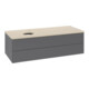 V&B Waschtischunterschrank ohne Frontstruktur, mit Beleuchtung Antao 120x36x50cm, HL, WBP botti., A m Lac-3
