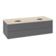 V&B Waschtischunterschrank ohne Frontstruktur, mit Beleuchtung Antao 120x36x50cm, HL, WBP botti., A m Lac-1