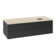 V&B Waschtischunterschrank ohne Frontstruktur, mit Beleuchtung Antao 120x36x50cm, HL, WBP botti., bla m Lac-1