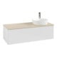V&B Waschtischunterschrank ohne Frontstruktur, mit Beleuchtung Antao 120x36x50cm, HL, WBP botti., glo wh. Lac-3