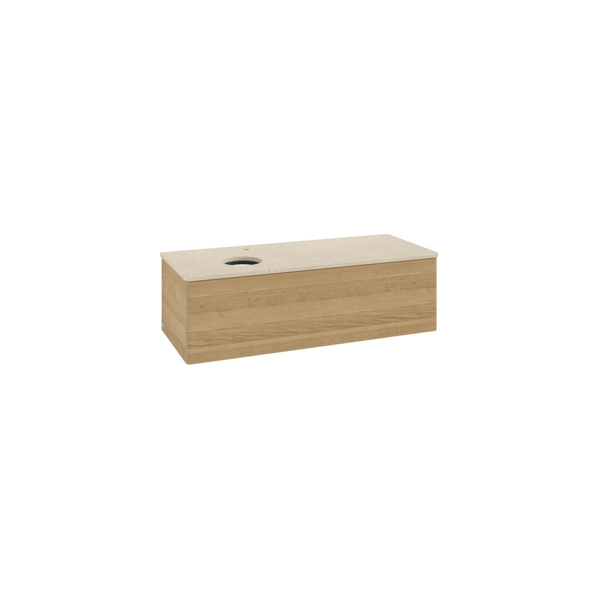 V&B Waschtischunterschrank ohne Frontstruktur, mit Beleuchtung Antao 120x36x50cm, HL, WBP botti., hon. Oa ; Villeroy & Boch