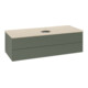 V&B Waschtischunterschrank ohne Frontstruktur, mit Beleuchtung Antao 120x36x50cm, HL, WBP botti., le g. m Lac-3