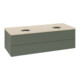 V&B Waschtischunterschrank ohne Frontstruktur, mit Beleuchtung Antao 120x36x50cm, HL, WBP botti., le g. m Lac-4