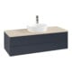V&B Waschtischunterschrank ohne Frontstruktur, mit Beleuchtung Antao 120x36x50cm, HL, WBP botti., md b m Lac-3