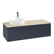 V&B Waschtischunterschrank ohne Frontstruktur, mit Beleuchtung Antao 120x36x50cm, HL, WBP botti., md b m Lac
