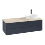 V&B Waschtischunterschrank ohne Frontstruktur, mit Beleuchtung Antao 120x36x50cm, HL, WBP botti., md b m Lac-3