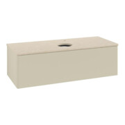 V&B Waschtischunterschrank ohne Frontstruktur, mit Beleuchtung Antao 120x36x50cm, HL, WBP botti., si Gr m Lac