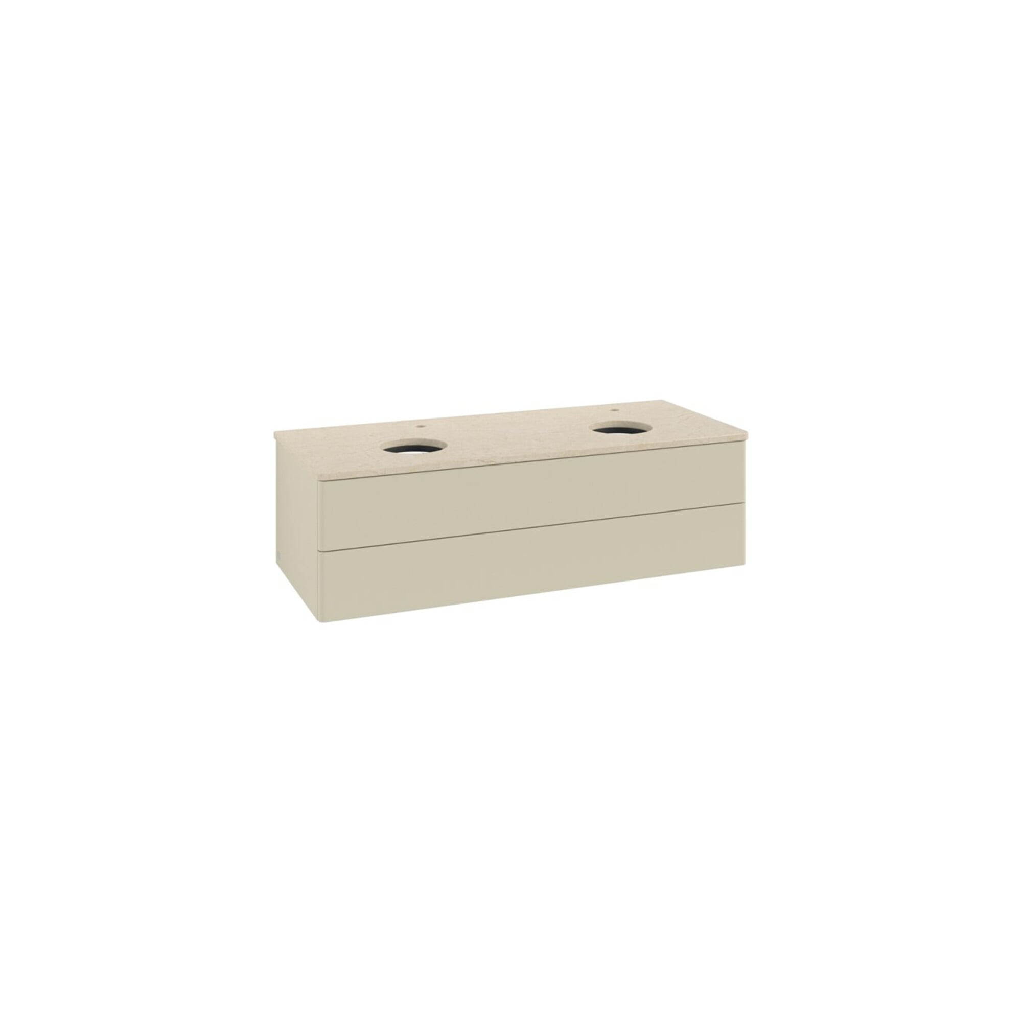 V&B Waschtischunterschrank ohne Frontstruktur, mit Beleuchtung Antao 120x36x50cm, HL, WBP botti., si Gr m Lac ; Villeroy & Boch