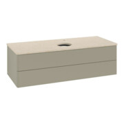 V&B Waschtischunterschrank ohne Frontstruktur, mit Beleuchtung Antao 120x36x50cm, HL, WBP botti., st Gr m Lac