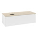 V&B Waschtischunterschrank ohne Frontstruktur, mit Beleuchtung Antao 120x36x50cm, HL, WBP botti., wh. m Lac-1