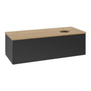 V&B Waschtischunterschrank ohne Frontstruktur, mit Beleuchtung Antao 120x36x50cm, HL, WBP hon. Oa, bla m Lac-3