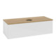 V&B Waschtischunterschrank ohne Frontstruktur, mit Beleuchtung Antao 120x36x50cm, HL, WBP hon. Oa, g wh. Lac-3