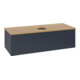 V&B Waschtischunterschrank ohne Frontstruktur, mit Beleuchtung Antao 120x36x50cm, HL, WBP hon. Oa, md b m Lac-1