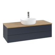 V&B Waschtischunterschrank ohne Frontstruktur, mit Beleuchtung Antao 120x36x50cm, HL, WBP hon. Oa, md b m Lac