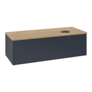 V&B Waschtischunterschrank ohne Frontstruktur, mit Beleuchtung Antao 120x36x50cm, HL, WBP hon. Oa, md b m Lac
