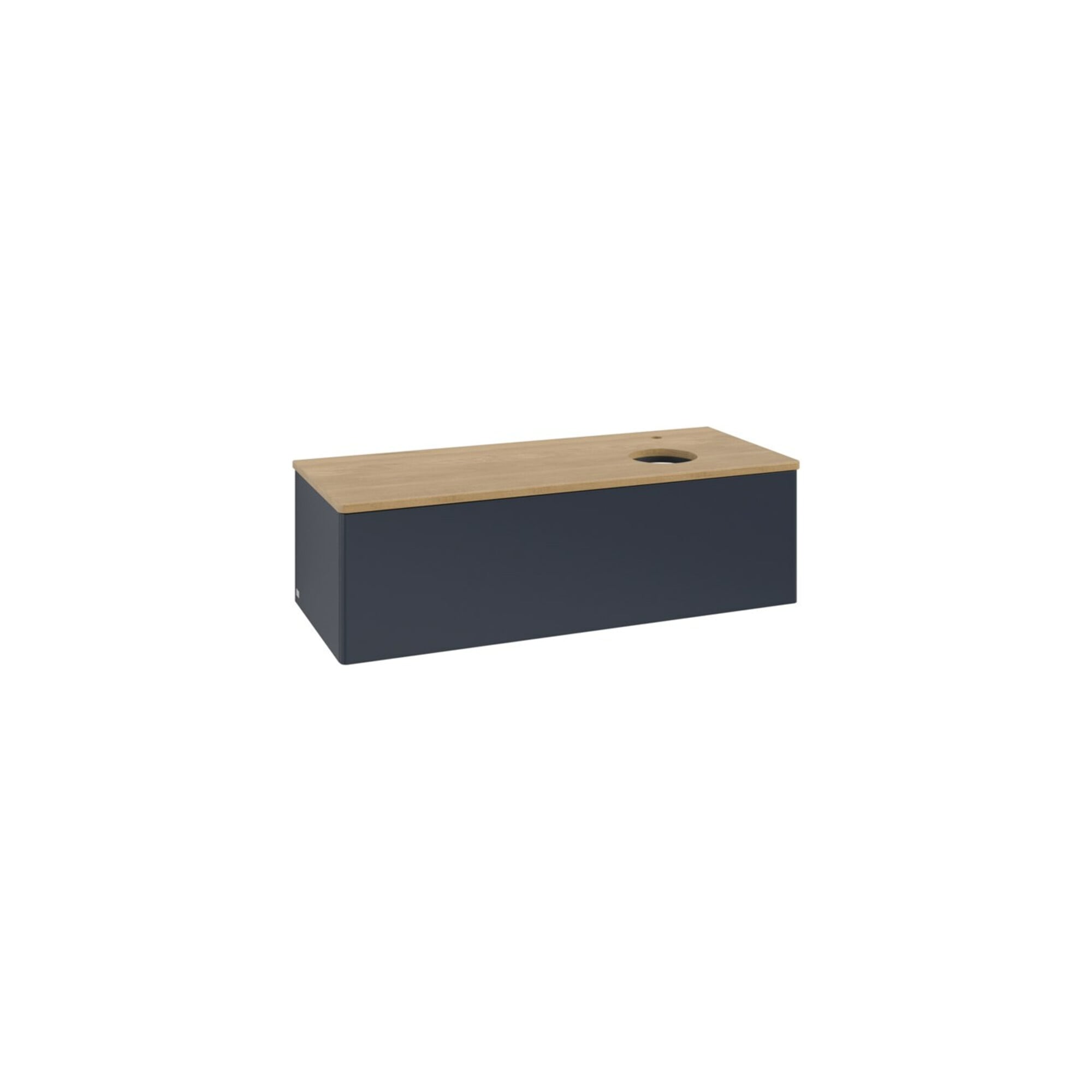 V&B Waschtischunterschrank ohne Frontstruktur, mit Beleuchtung Antao 120x36x50cm, HL, WBP hon. Oa, md b m Lac ; Villeroy & Boch