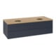 V&B Waschtischunterschrank ohne Frontstruktur, mit Beleuchtung Antao 120x36x50cm, HL, WBP hon. Oa, md b m Lac-4