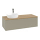 V&B Waschtischunterschrank ohne Frontstruktur, mit Beleuchtung Antao 120x36x50cm, HL, WBP hon. Oa, st G m Lac-3