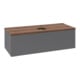 V&B Waschtischunterschrank ohne Frontstruktur, mit Beleuchtung Antao 120x36x50cm, HL, WBP w wa, A m Lac-1
