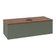V&B Waschtischunterschrank ohne Frontstruktur, mit Beleuchtung Antao 120x36x50cm, HL, WBP w wa, le gre. m Lac-4
