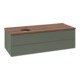 V&B Waschtischunterschrank ohne Frontstruktur, mit Beleuchtung Antao 120x36x50cm, HL, WBP w wa, le gre. m Lac-1