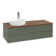 V&B Waschtischunterschrank ohne Frontstruktur, mit Beleuchtung Antao 120x36x50cm, HL, WBP w wa, le gre. m Lac-3