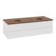V&B Waschtischunterschrank ohne Frontstruktur, mit Beleuchtung Antao 120x36x50cm, HL, WBP w. wal, glo wh. Lac-4