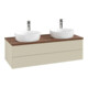 V&B Waschtischunterschrank ohne Frontstruktur, mit Beleuchtung Antao 120x36x50cm, HL, WBP w. wal, si Gr m Lac-3
