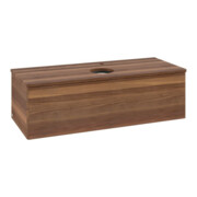 V&B Waschtischunterschrank ohne Frontstruktur, mit Beleuchtung Antao 120x36x50cm, HL, WBP w. wal, w. wal