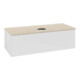 V&B Waschtischunterschrank ohne Frontstruktur, mit Beleuchtung Antao 120x36x50cm, WBP botti., glo wh. Lac-3