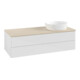 V&B Waschtischunterschrank ohne Frontstruktur, mit Beleuchtung Antao 120x36x50cm, WBP botti., glo wh. Lac-1