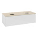 V&B Waschtischunterschrank ohne Frontstruktur, mit Beleuchtung Antao 120x36x50cm, WBP botti., glo wh. Lac-3