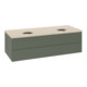 V&B Waschtischunterschrank ohne Frontstruktur, mit Beleuchtung Antao 120x36x50cm, WBP botti., lea gre. m Lac-3