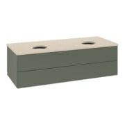 V&B Waschtischunterschrank ohne Frontstruktur, mit Beleuchtung Antao 120x36x50cm, WBP botti., lea gre. m Lac-3