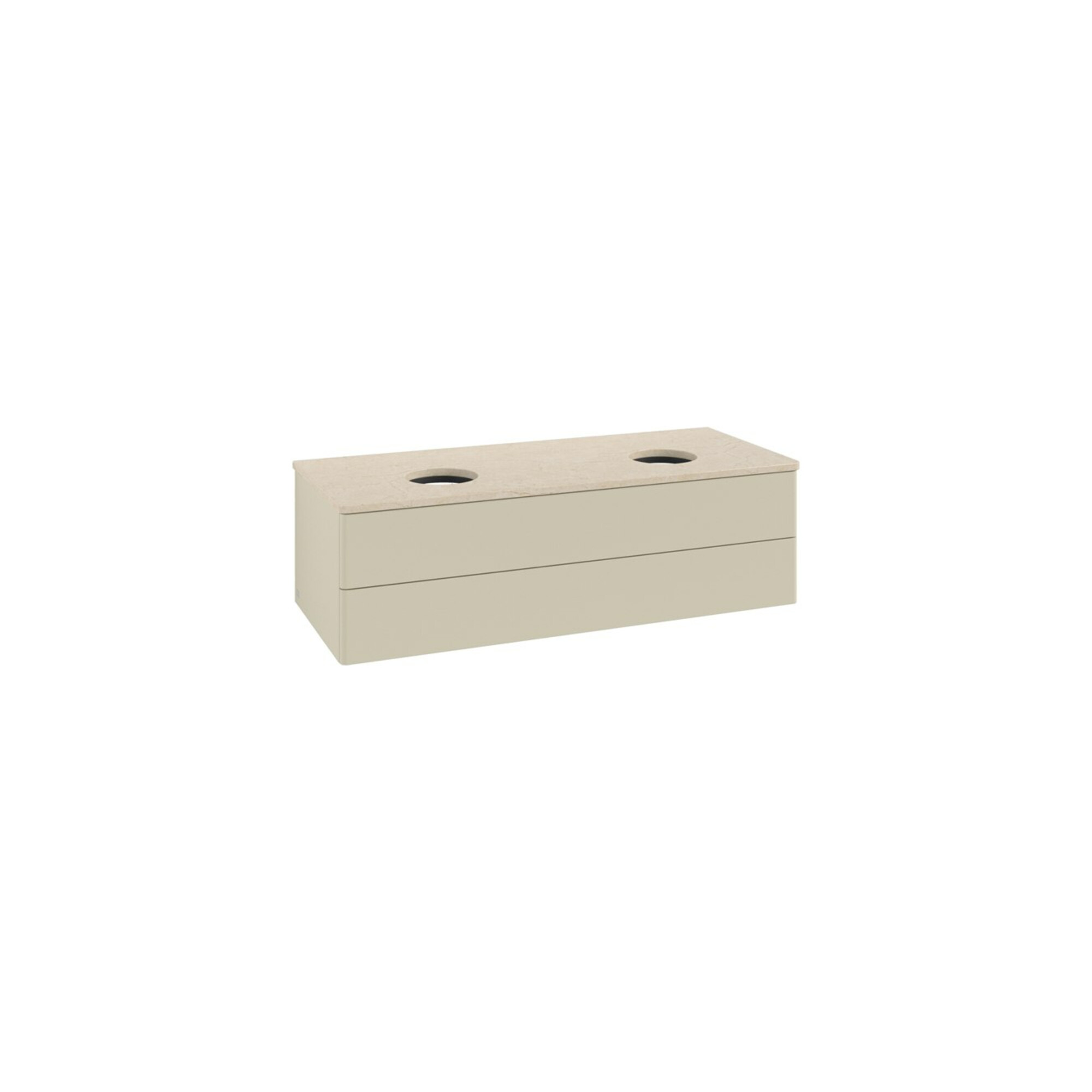 V&B Waschtischunterschrank ohne Frontstruktur, mit Beleuchtung Antao 120x36x50cm, WBP botti., si Gr m Lac ; Villeroy & Boch