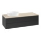 V&B Waschtischunterschrank ohne Frontstruktur, mit Beleuchtung Antao 120x36x50cm, WBP-farbe botti., bla m Lac-1