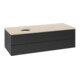 V&B Waschtischunterschrank ohne Frontstruktur, mit Beleuchtung Antao 120x36x50cm, WBP-farbe botti., bla m Lac-3